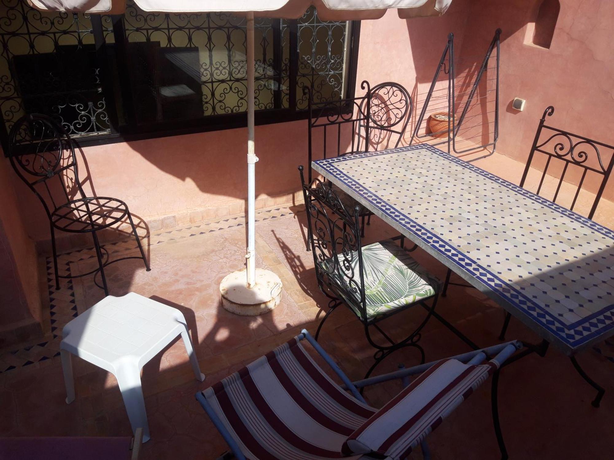 Riad Les Portes De La Medina Marrakesh Bagian luar foto