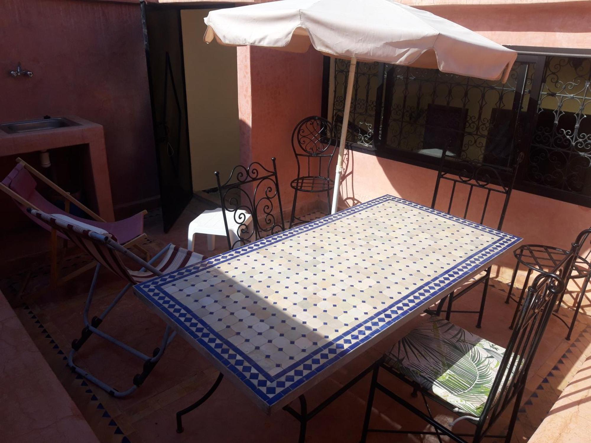 Riad Les Portes De La Medina Marrakesh Bagian luar foto
